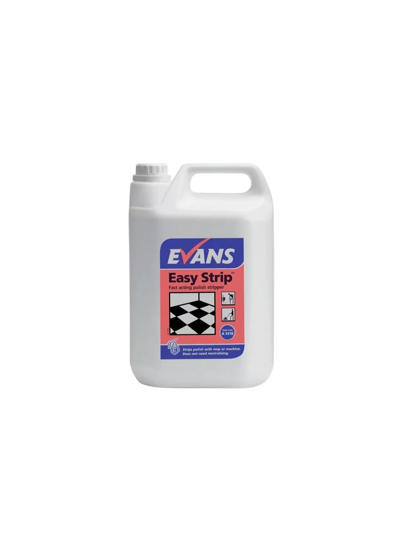 Evans Easy Strip 5L - Fast acting floor polish stripper